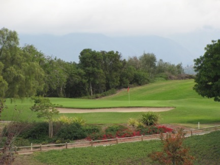 Golf course fairway