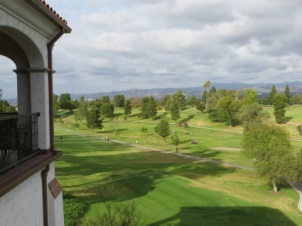Golf course view